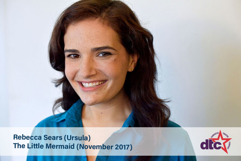 Rebecca Sears as Ursula in DTC's The Little Mermaid Damascus Theatre