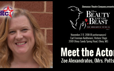 MEET THE ACTOR – Zoe Alexandratos (Mrs. Potts)